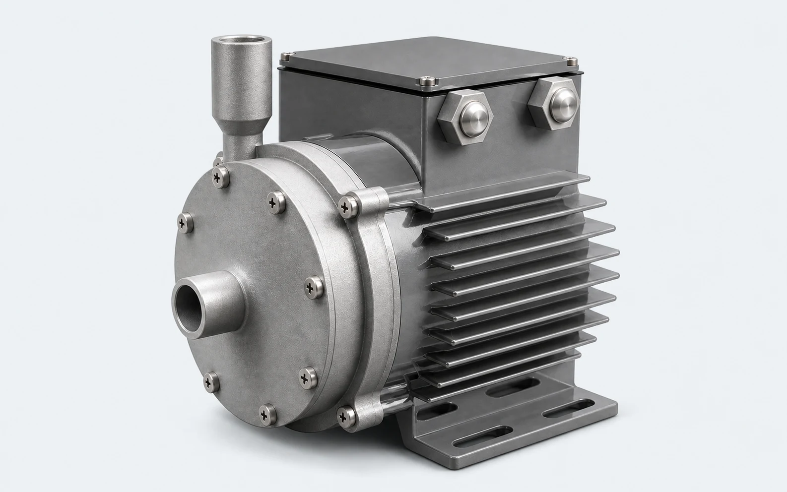 Magnetic-bearing bearingless centrifugal pump family